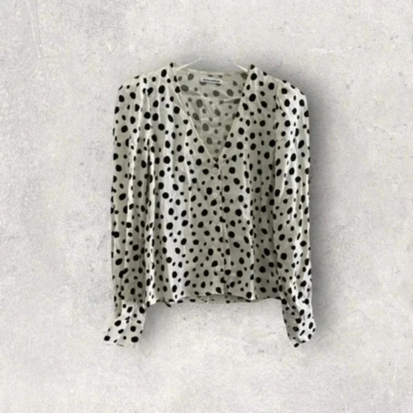 Reformation Annaliese Polka Dot NWOT B417